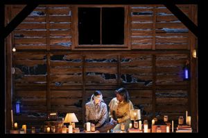 Victor de Paula Rocha (Henry Creel) and Ayana Cymone (Patty Newby)  Photo