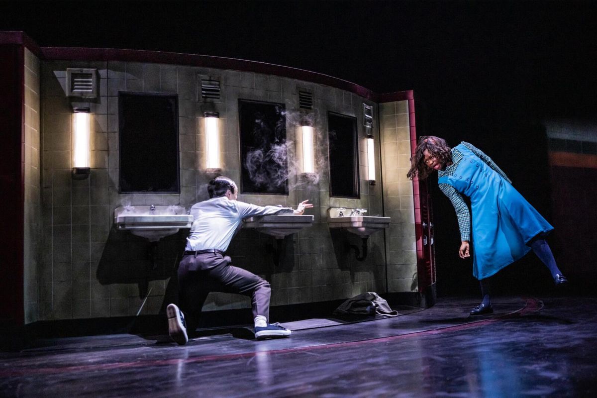 Victor de Paula Rocha (Henry Creel) and Ayana Cymone (Patty Newby) i at 