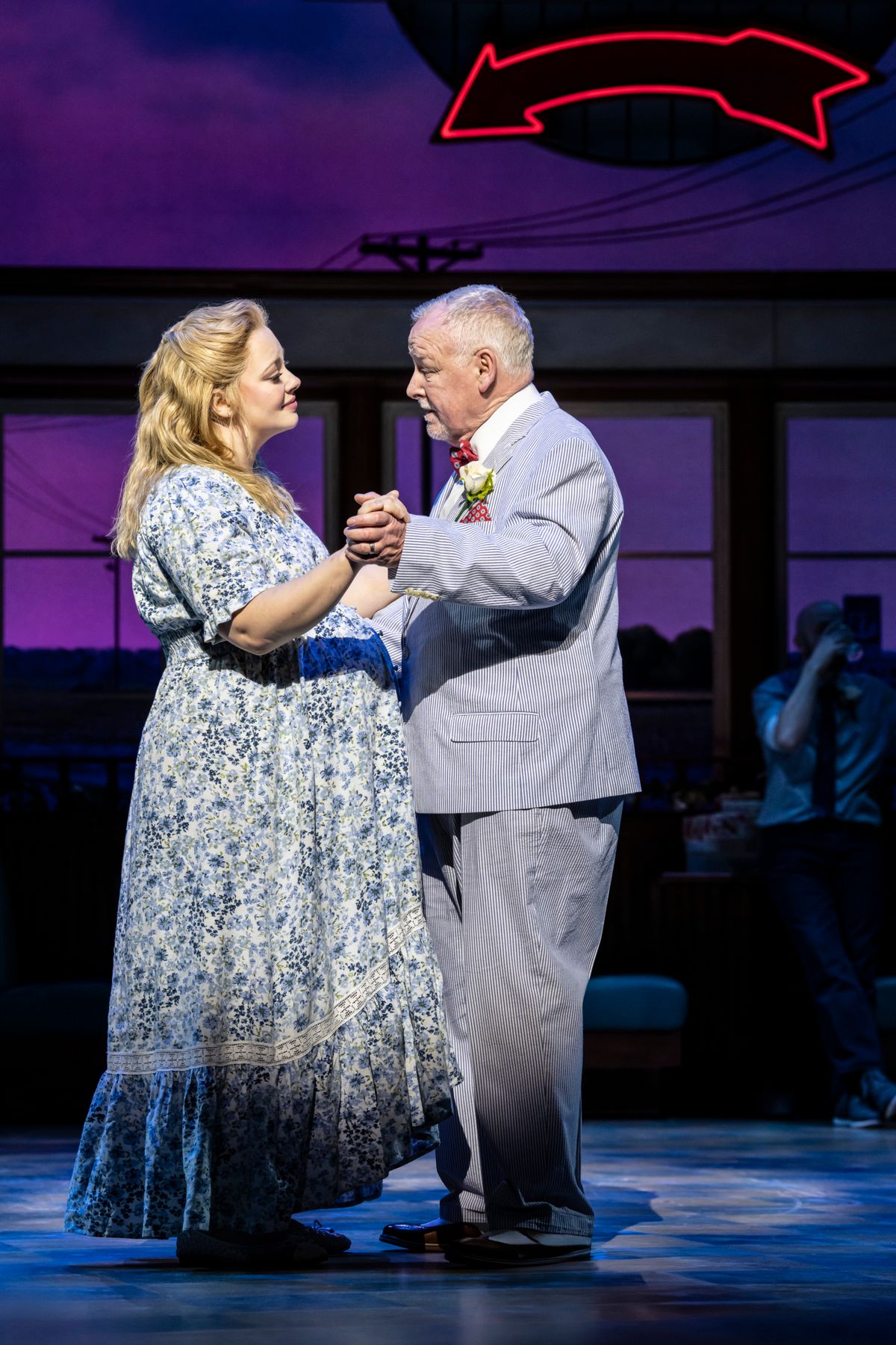 Carrie Hope Fletcher and Les Dennis at 