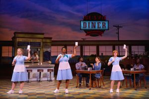 Carrie Hope Fletcher, Sandra Marvin, Evelyn Hoskins Photo