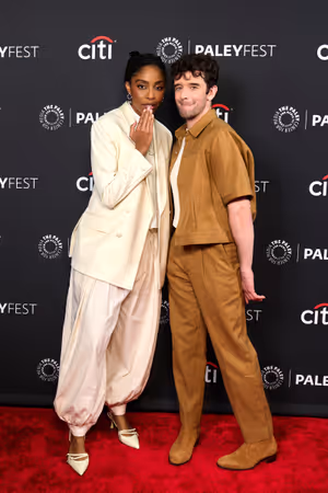 Jessica Williams and Michael Urie Photo