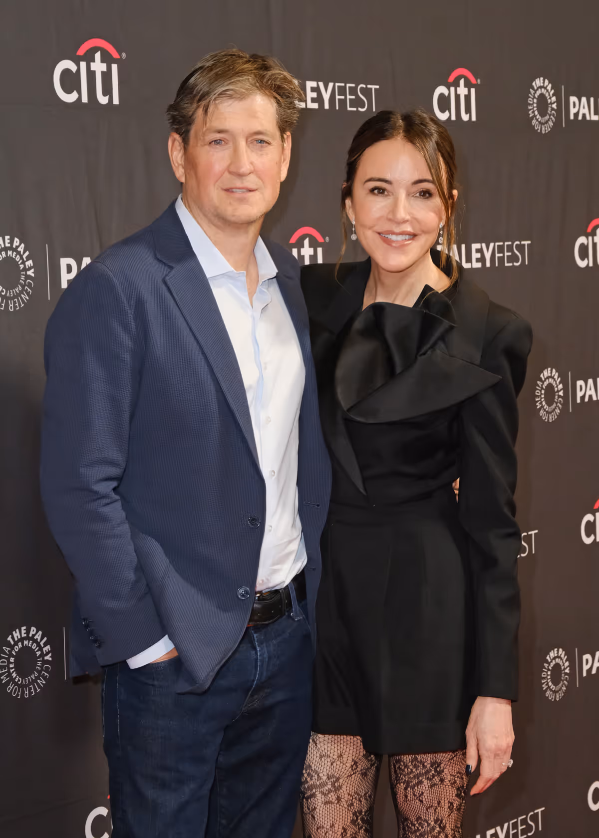 Bill Lawrence and Christa Miller  at 