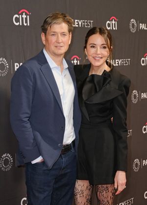 Bill Lawrence and Christa Miller  Photo