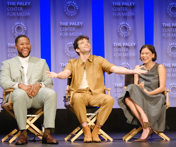 Luke Tennie, Michael Urie, and Lukita Maxwell Photo