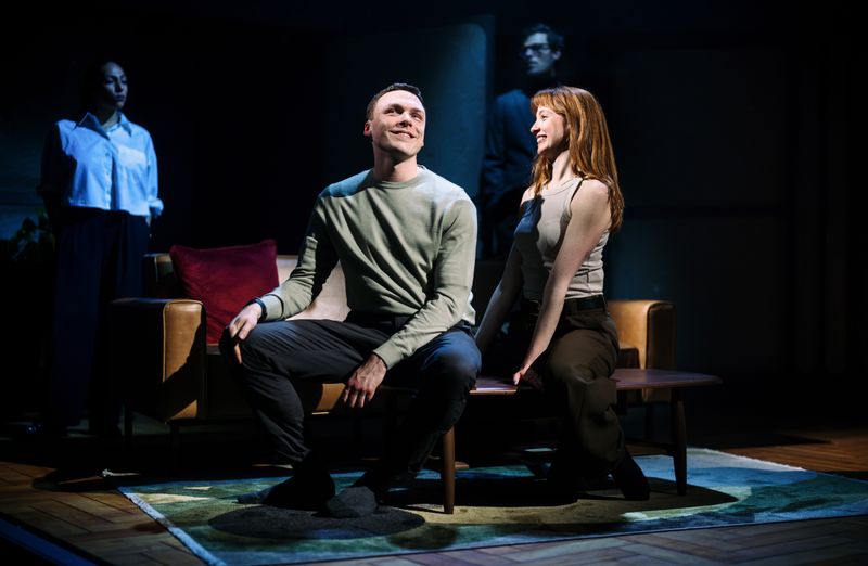 Photos: Stuart Thompson and Poppy Gilbert in FLYBY at Southwark Playhouse Borough — photo 4 of 5