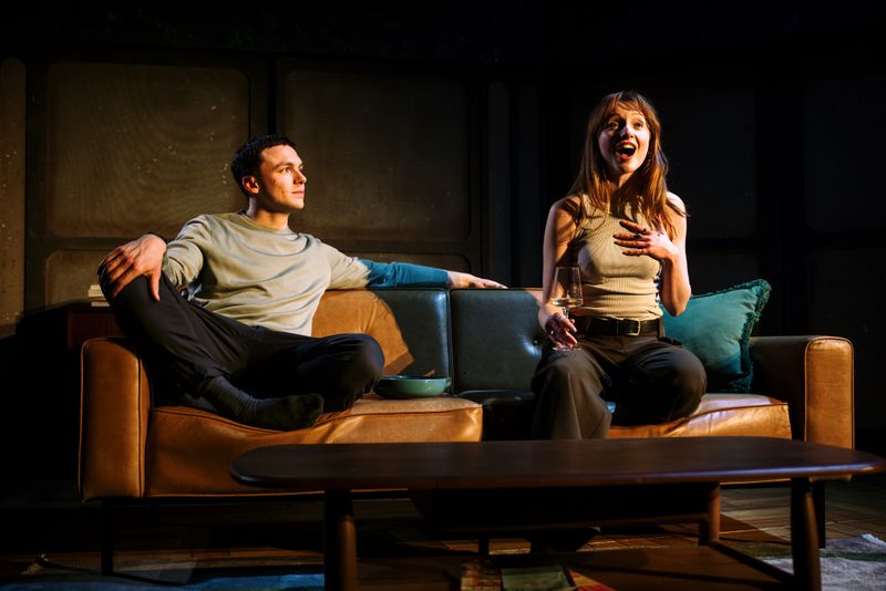 Photos: Stuart Thompson and Poppy Gilbert in FLYBY at Southwark Playhouse Borough — photo 3 of 5