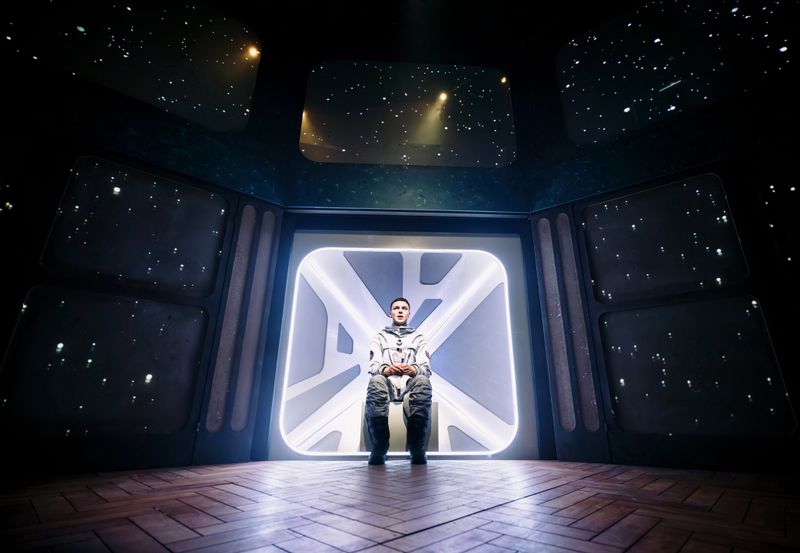 Photos: Stuart Thompson and Poppy Gilbert in FLYBY at Southwark Playhouse Borough — photo 1 of 5