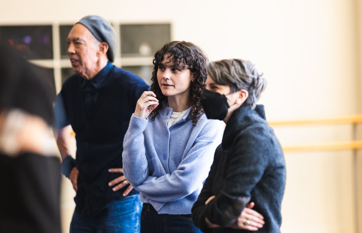 Thom Sesma, Melanie Moore and Jen Silverman  at 