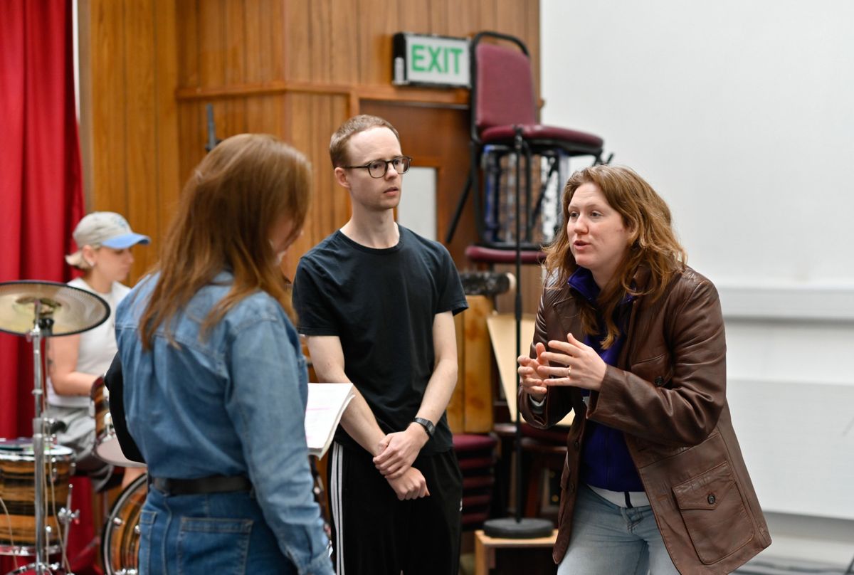 Jo Freer, Aron Dochard and Hannah Jarrett-Scott
 at 