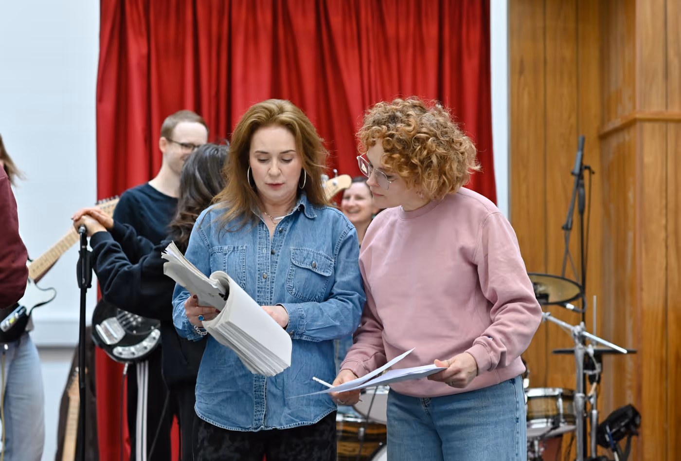Photos: STAND & DELIVER: THE LEE JEANS SIT-IN in Rehearsal  Image