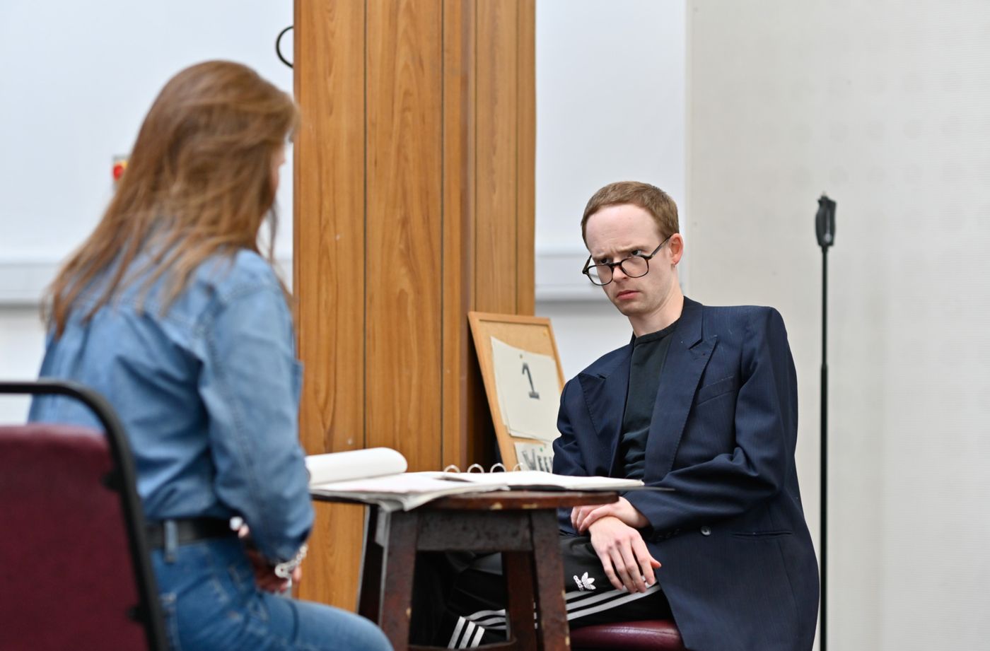 Photos: STAND & DELIVER: THE LEE JEANS SIT-IN in Rehearsal  Image