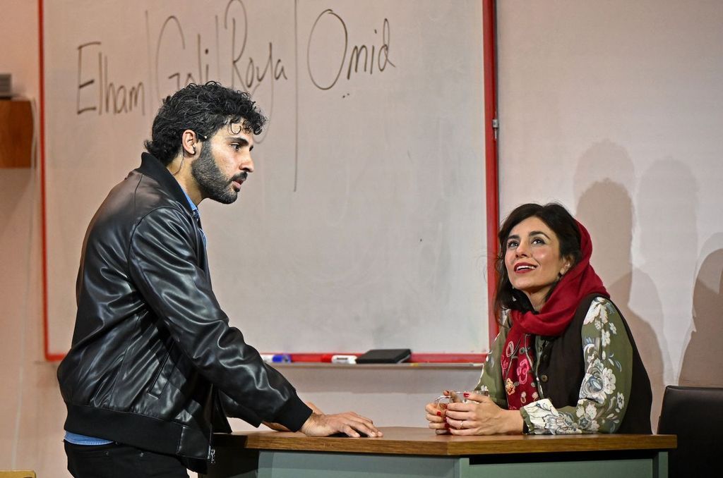 Interview: Babak Tafti of ENGLISH by Sanaz Toossi at The Wallis  Image