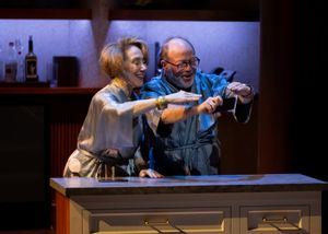 Joanna Glushak and Avi Hoffman Photo