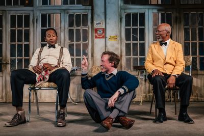 Nyasha Hatendi, Ben Beatty and John Kani Photo