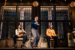 Nyasha Hatendi, Ben Beatty and John Kani @ BroadwayWorld Nyasha Hatendi, Ben Beatty and John Kani Photo