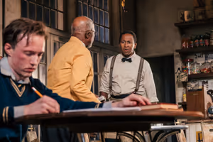 Ben Beatty, John Kani and Nyasha Hatendi @ BroadwayWorld Ben Beatty, John Kani and Nyasha Hatendi Photo