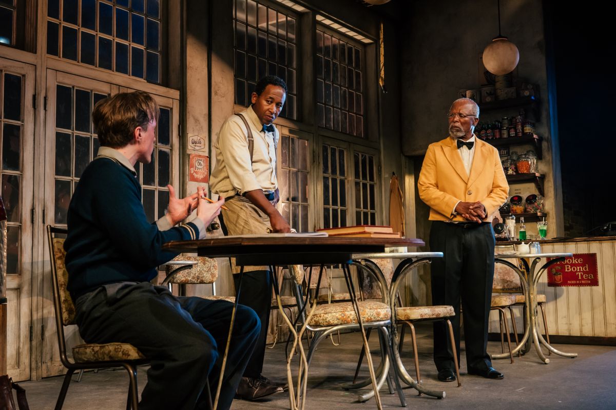 Ben Beatty, Nyasha Hatendi and John Kani at 