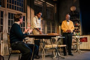 Ben Beatty, Nyasha Hatendi and John Kani @ BroadwayWorld Ben Beatty, Nyasha Hatendi and John Kani Photo