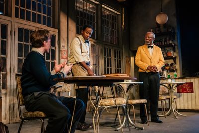 Ben Beatty, Nyasha Hatendi and John Kani Photo
