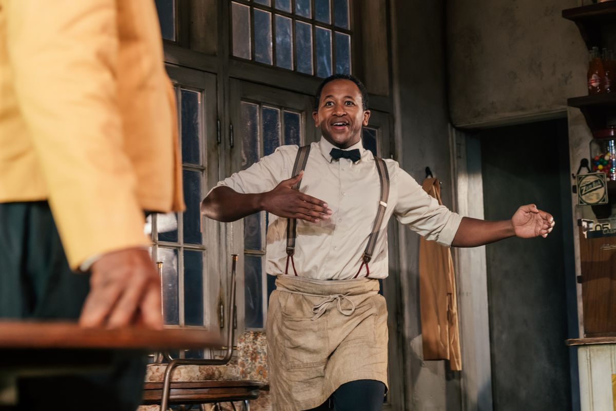 John Kani and Nyasha Hatendi at Photos: 'MASTER HAROLD'...AND THE BOYS at Geffen Playhouse