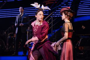 Jim Parsons and Melissa Barrera Photo