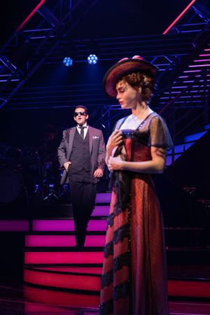 John Riddle and Melissa Barrera Photo