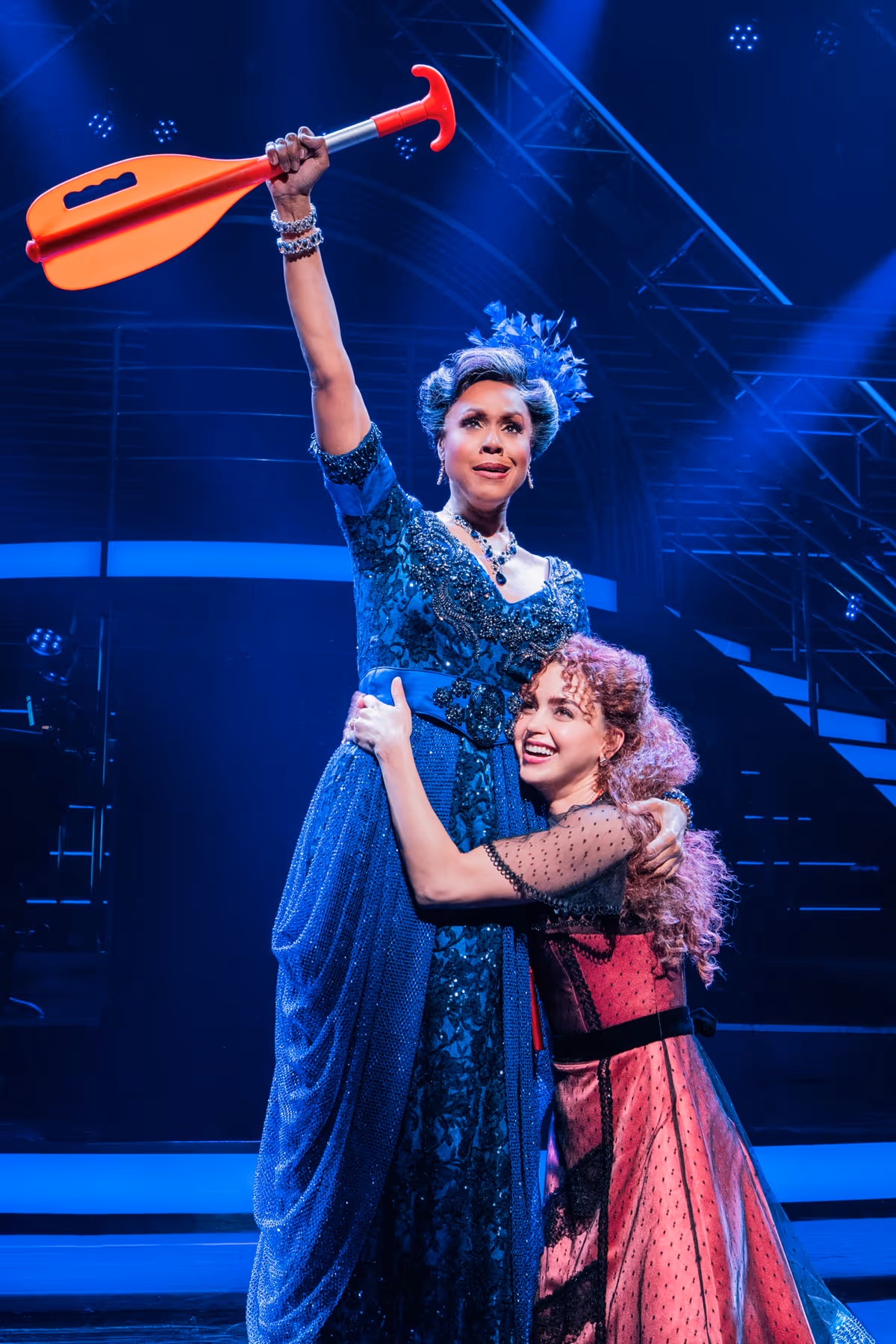 Deborah Cox and Melissa Barrera at Photos: First Look at TITANIQUE on Broadway With Marla Mindelle, Jim Parsons & More