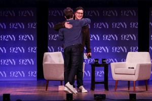 Josh Horowitz and Daniel Radcliffe Photo