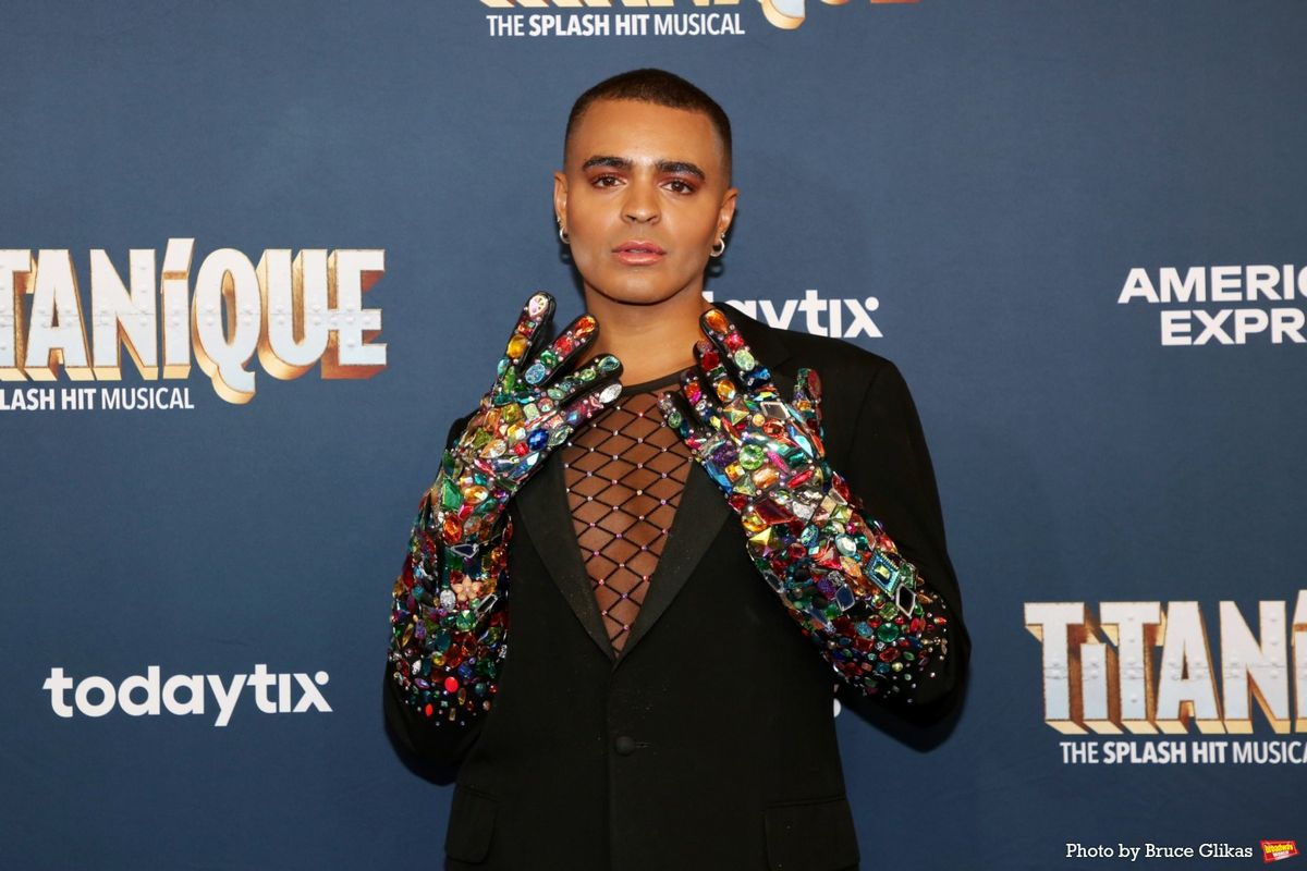 Layton Williams at Photos: TITANIQUE Company Walks the Red Carpet on Opening Night