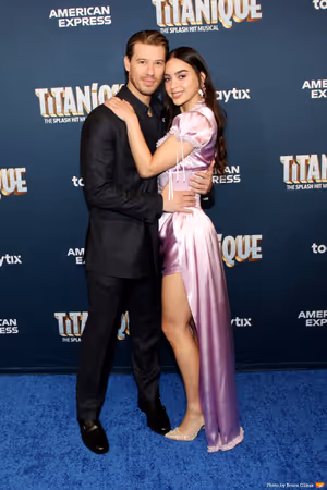 Constantine Rousouli and Melissa Barrera Photo