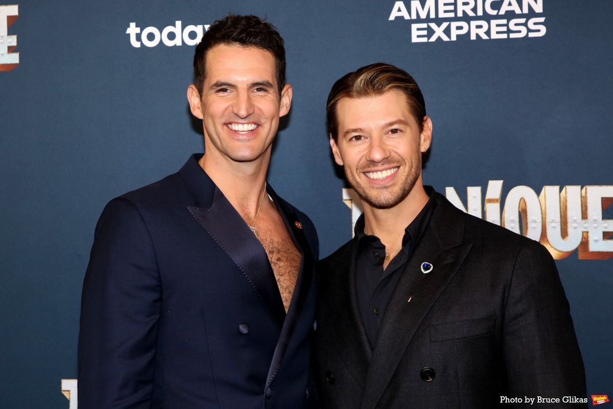 John Riddle and Constantine Rousouli  at 