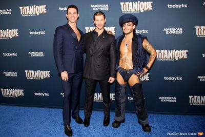 John Riddle, Constantine Rousouli and Frankie Grande Photo
