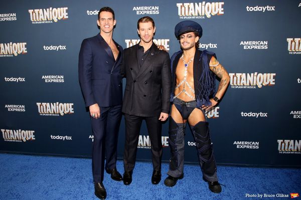 John Riddle, Constantine Rousouli and Frankie Grande Photo