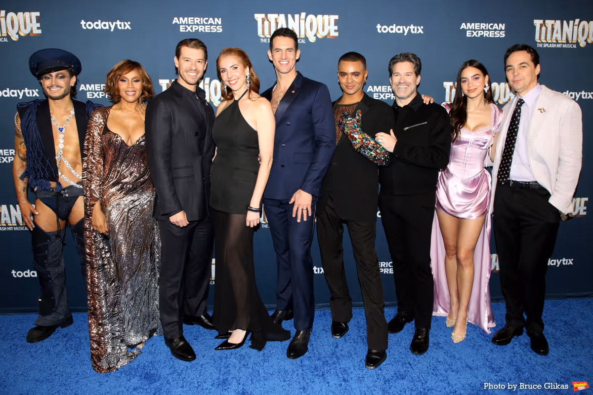 Frankie Grande, Deborah Cox, Constantine Rousouli, Marla Mindelle, John Riddle, Layton Williams, Director Tye Blue, Melissa Barrera  at 