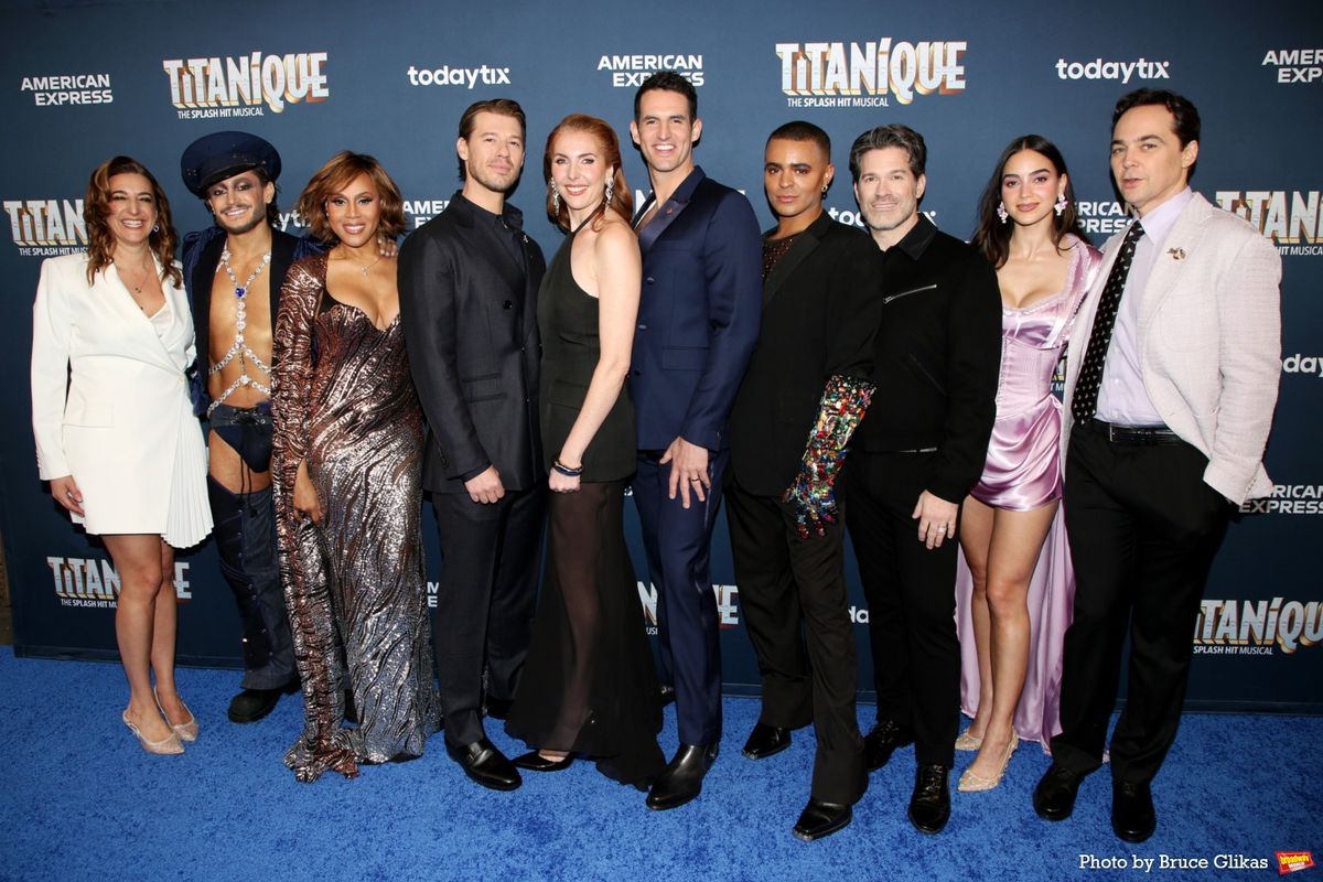 Producer Eva Price, Frankie Grande, Deborah Cox, Constantine Rousouli, Marla Mindelle, John Riddle, Layton Williams, Director Tye Blue, Melissa Barrera  at 