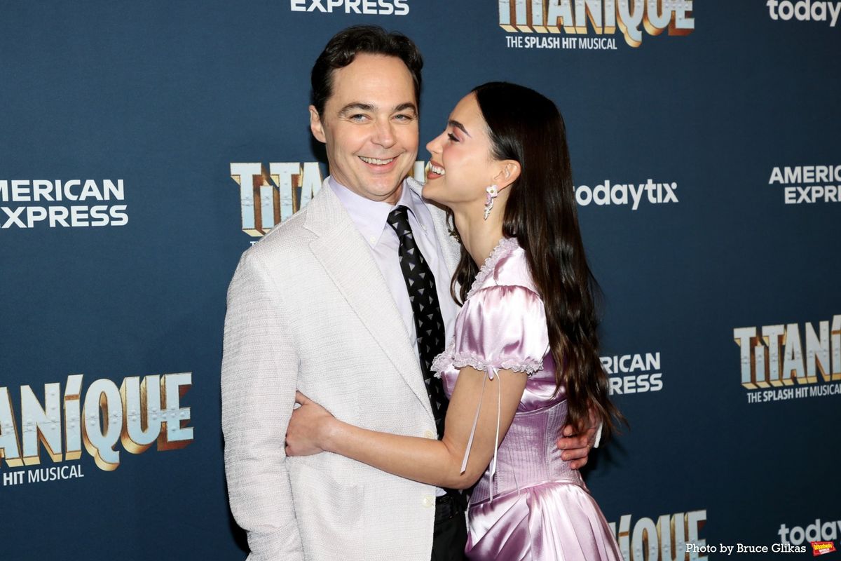 Jim Parsons and Melissa Barrera  at 