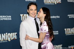 Jim Parsons and Melissa Barrera  Photo