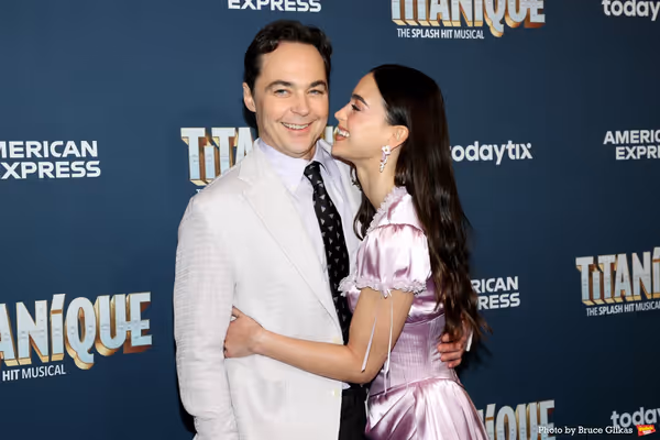 Jim Parsons and Melissa Barrera  Photo