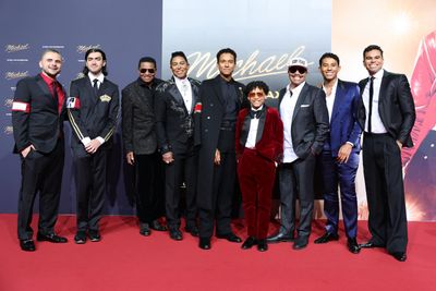 Prince Jackson, Bigi Jackson, Jackie Jackson, Jermaine Jackson, Jaafar Jackson, Julia Photo