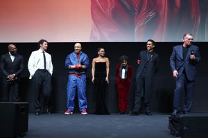  Antoine Fuqua, Miles Teller, KeiLyn Durrel Jones, Nia Long, Juliano Valdi, Jaafar Ja Photo