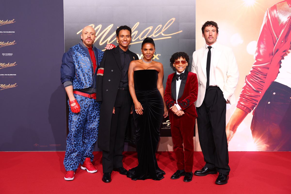KeiLyn Durrel Jones, Jaafar Jackson, Nia Long, Juliano Valdi and Miles Teller  at 