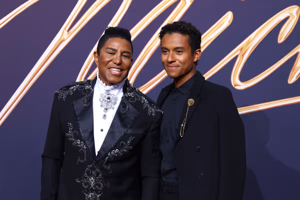 Jermaine Jackson and Jaafar Jackson Photo