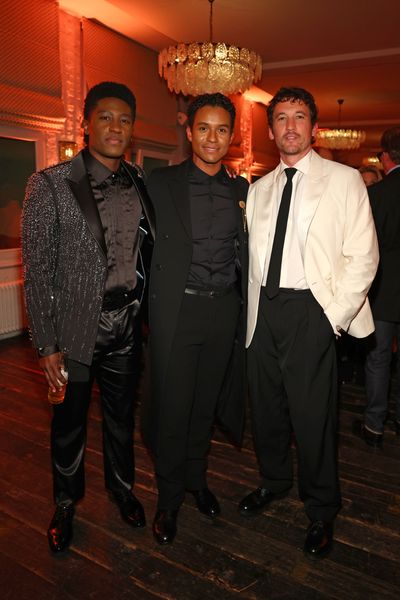 Joseph David-Jones, Jaafar Jackson and Miles Teller  Photo