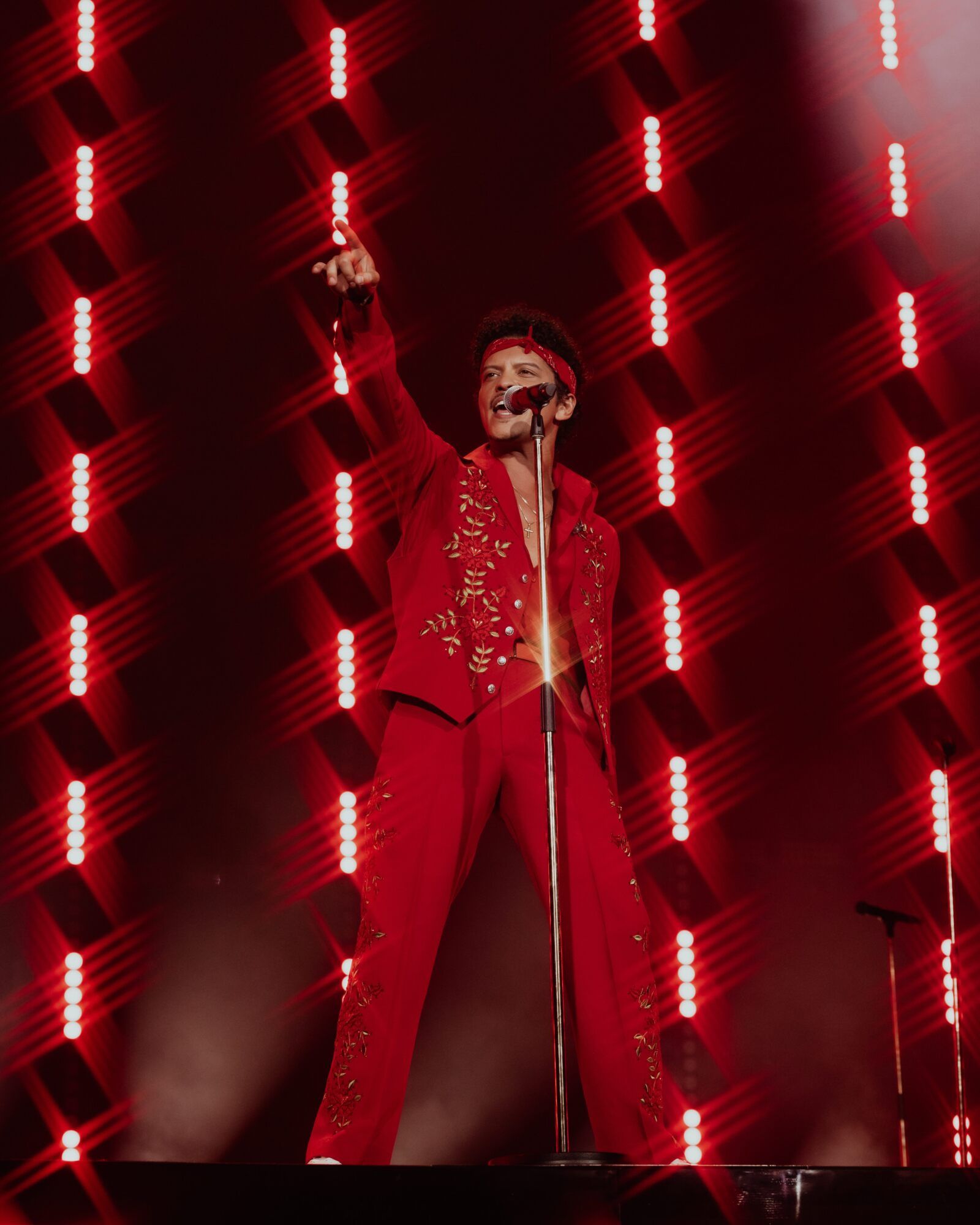 Photos: Bruno Mars Kicks Off 'The Romantic Tour' in Las Vegas  Image
