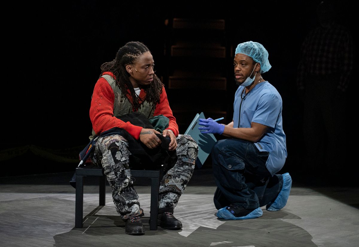 Esco Jouléy with Jon Michael Hill  at 