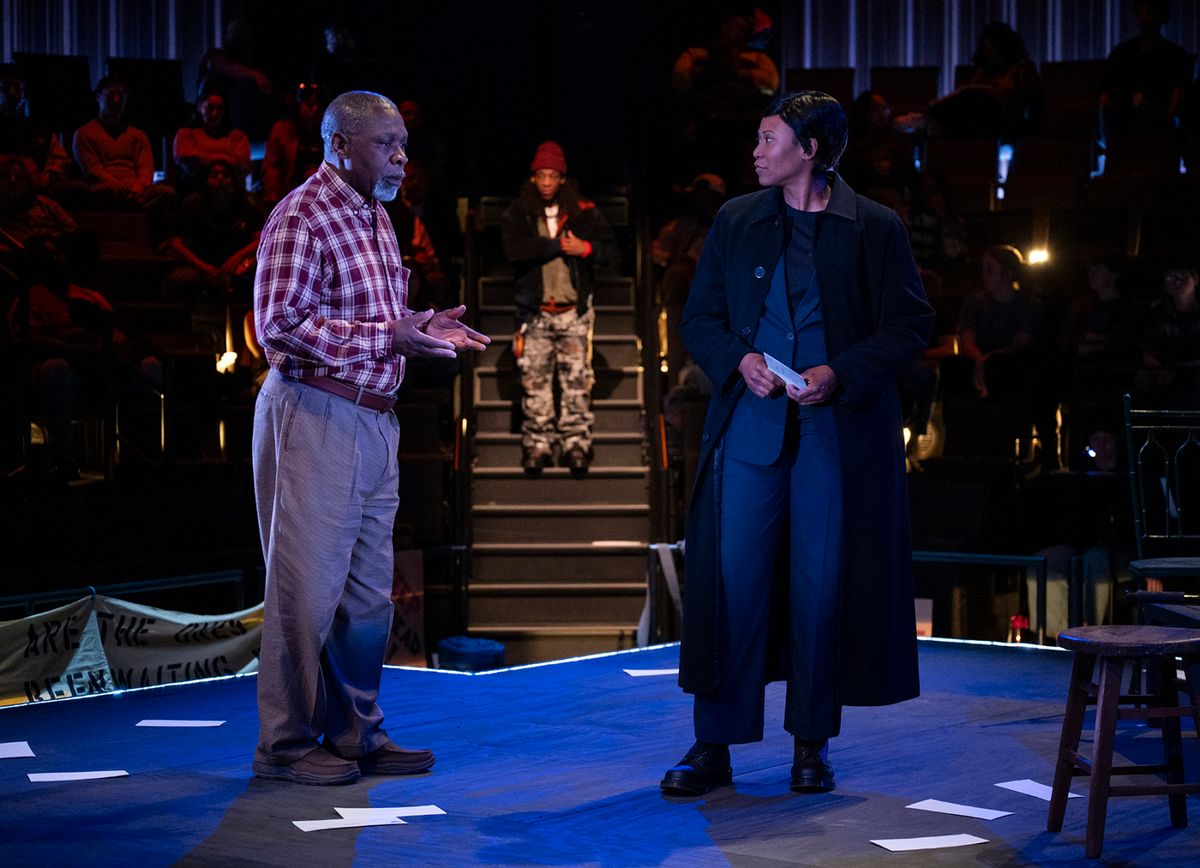 Michael Potts, Esco Jouléy and Alana Arenas  at 