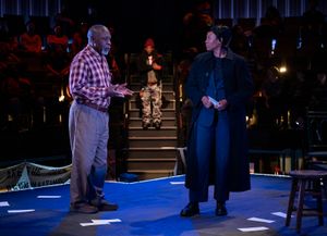 Michael Potts, Esco Jouléy and Alana Arenas  Photo