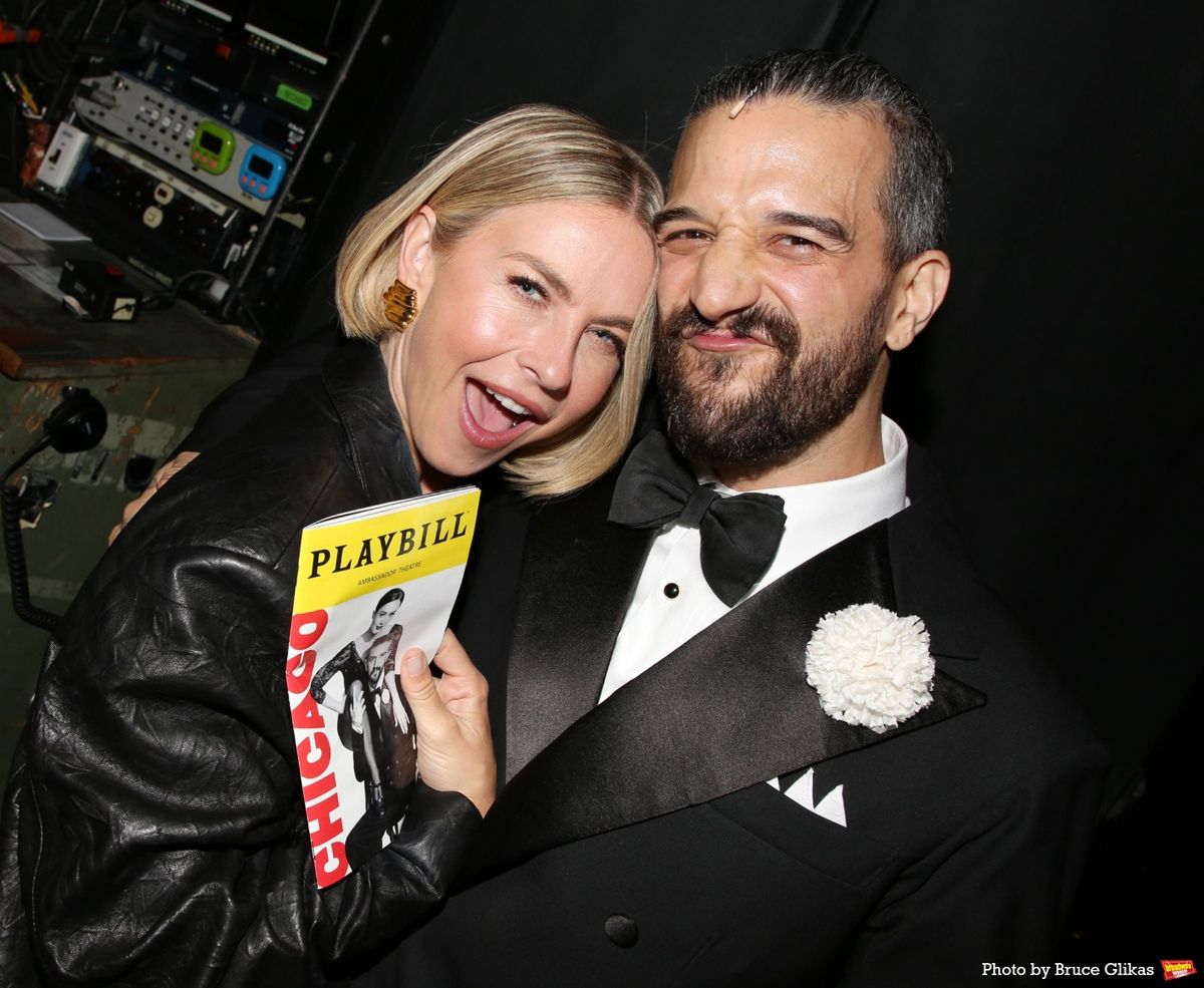 Julianne Hough and Mark Ballas  at 