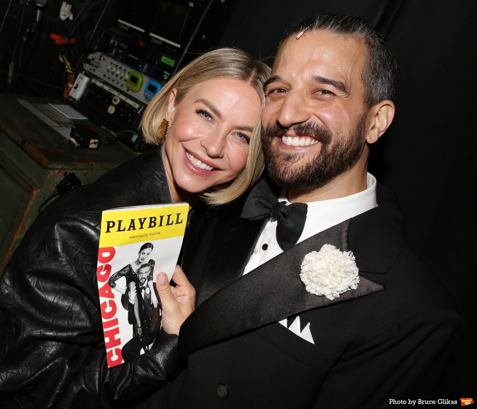Photos: Julianne Hough Visits DANCING WITH THE STARS Friends Mark Ballas and Whitney Leavitt at CHICAGO — photo 3 of 6