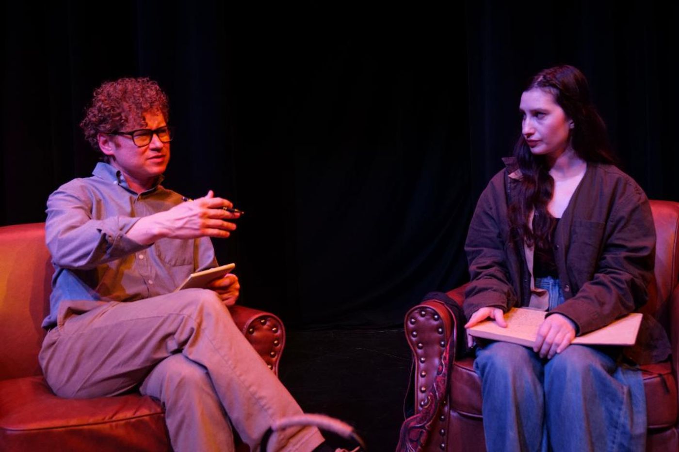 Review: BLUE KISS at Ruskin Group Theatre Review: BLUE KISS at Ruskin Group Theatre Image